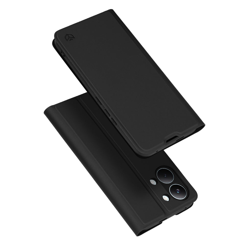 Pouzdro pro Xiaomi Poco X8 Pro Max, Techsuit, Magskin Book, Černá
