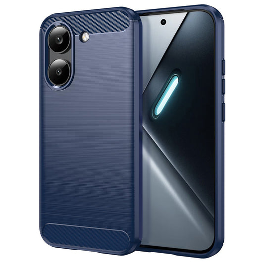 Pouzdro pro Xiaomi Poco X8 Pro, Techsuit, Carbon, Modré