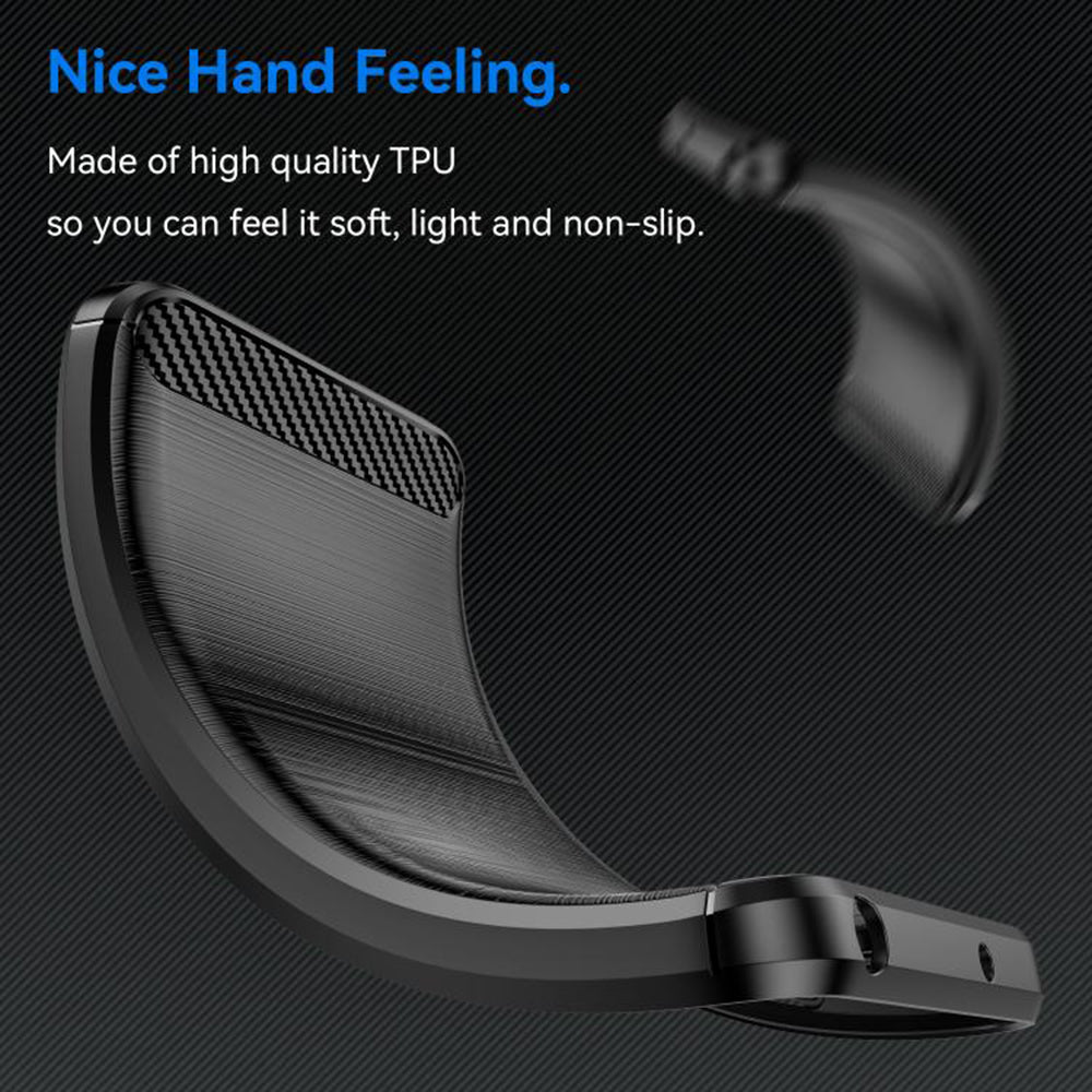 Pouzdro pro Xiaomi Poco X8 Pro, Techsuit, Carbon, Modré