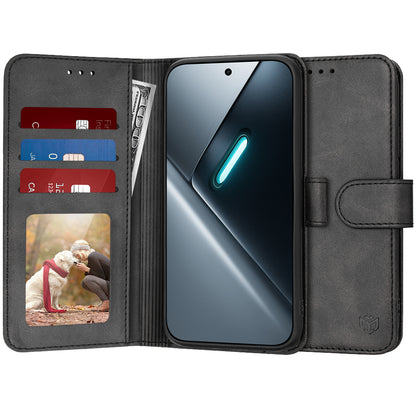 Pouzdro pro Xiaomi Poco X8 Pro, Techsuit, Diary Book, Černá