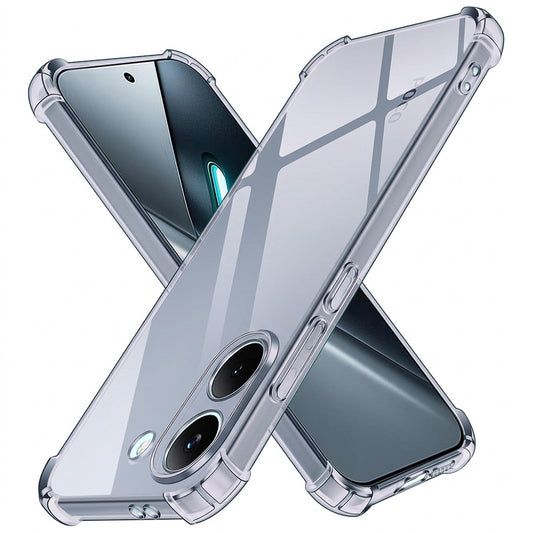 Pouzdro pro Xiaomi Poco X8 Pro, Techsuit, Odolné proti nárazům, Průhledné, Kouřové