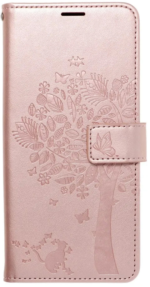 Pouzdro pro Xiaomi Redmi Note 10 Pro, OEM, MEZZO Tree, Růžově zlaté