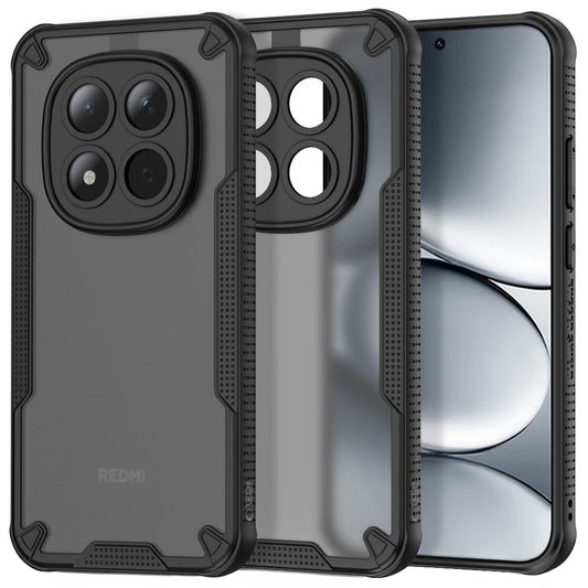 Pouzdro pro Xiaomi Redmi Note 15 Pro 5G, Tech-Protect, Rugged Shield, Černá