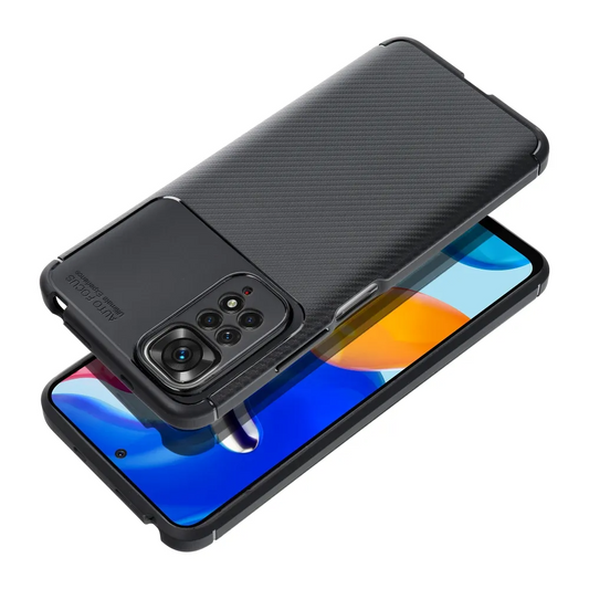 Pouzdro pro Xiaomi Redmi Note 13 5G, OEM, Carbon Premium, Černé