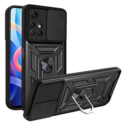 Pouzdro pro Xiaomi Redmi 10 2022 / 10 (2021), Techsuit, CamShield, Černá