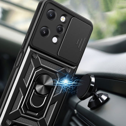 Pouzdro pro Xiaomi Redmi 12 5G / 12, Techsuit, CamShield, Černé