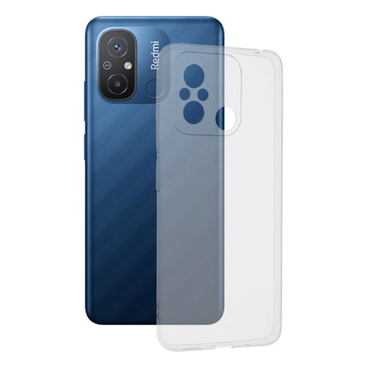 Pouzdro pro Xiaomi Redmi 12C, Techsuit, průhledné, transparentní