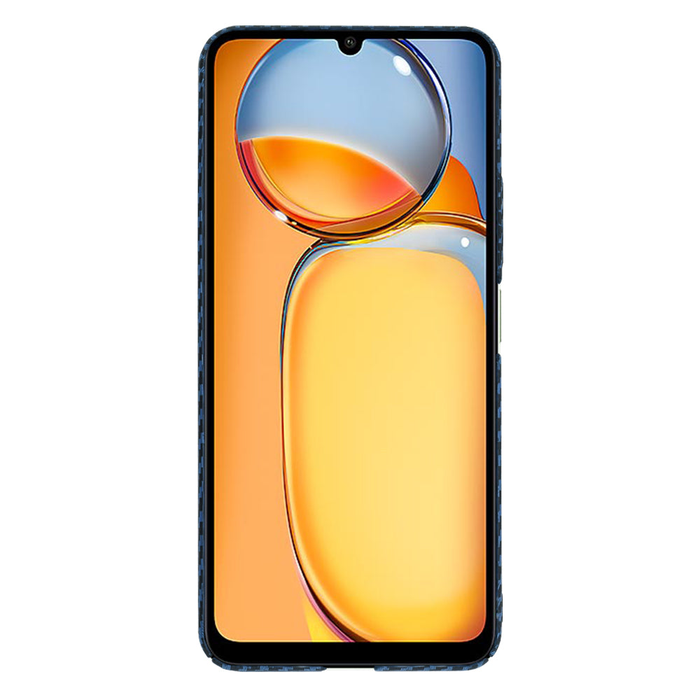 Pouzdro pro Xiaomi Redmi 13C 5G / 13C / Poco C65, Techsuit, Carbonite FiberShell, Tyrkysové