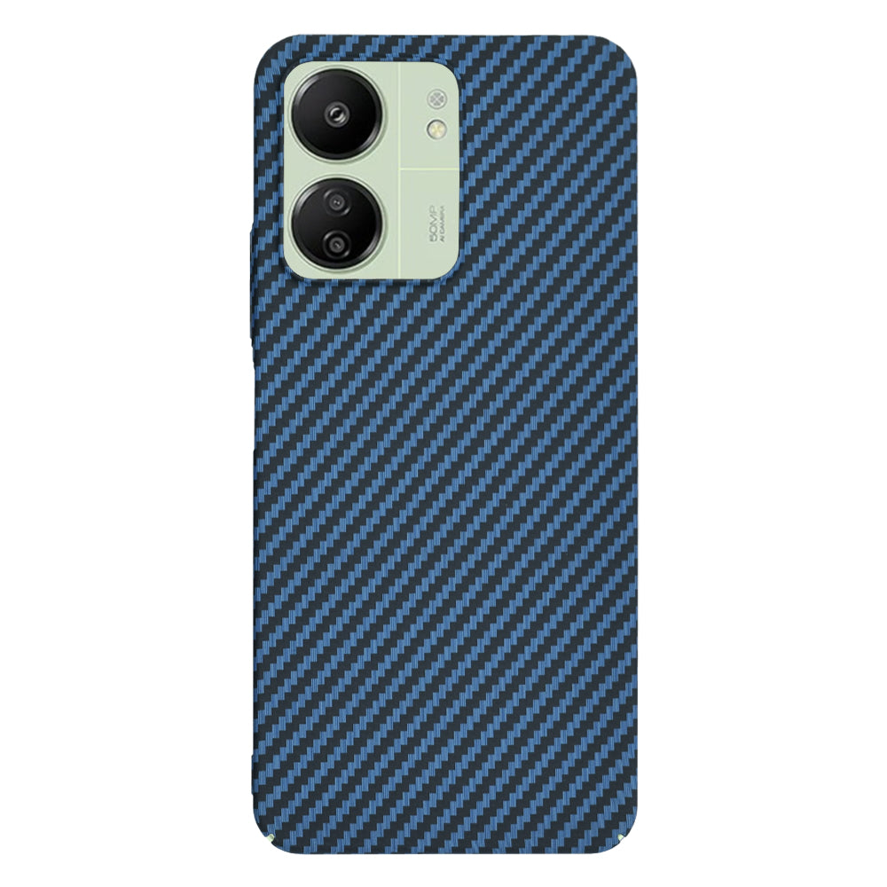 Pouzdro pro Xiaomi Redmi 13C 5G / 13C / Poco C65, Techsuit, Carbonite FiberShell, Tyrkysové