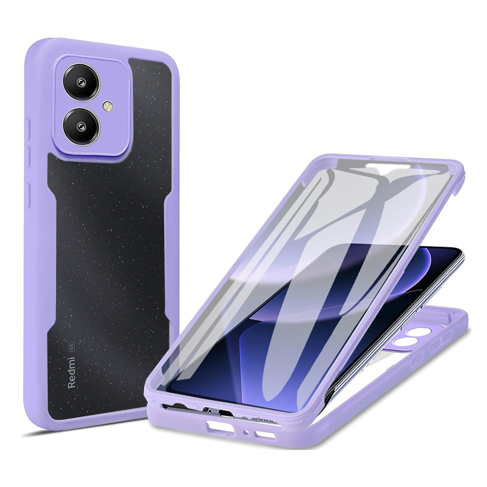 Pouzdro pro Xiaomi Redmi 13C 5G, Techsuit, ColorVerse 360, Fialové