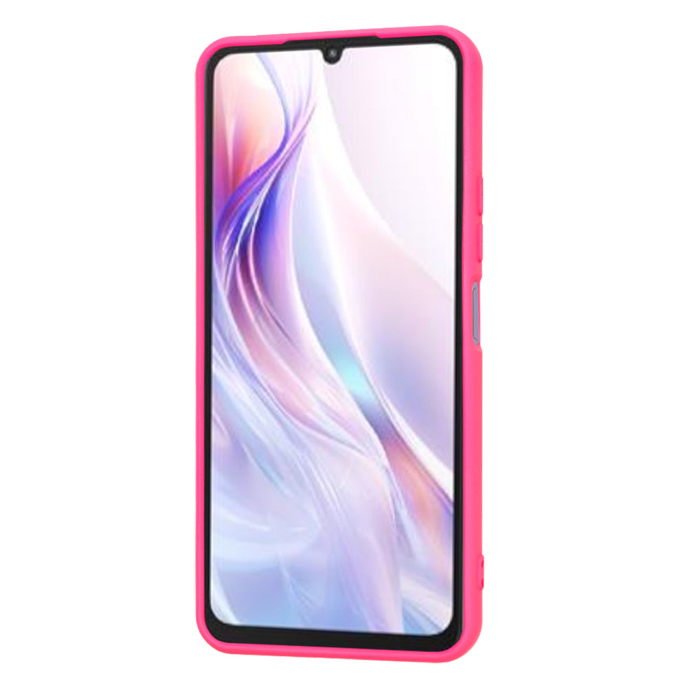 Pouzdro pro Xiaomi Redmi 13C 5G, Techsuit, SoftFlex, Tmavě růžové
