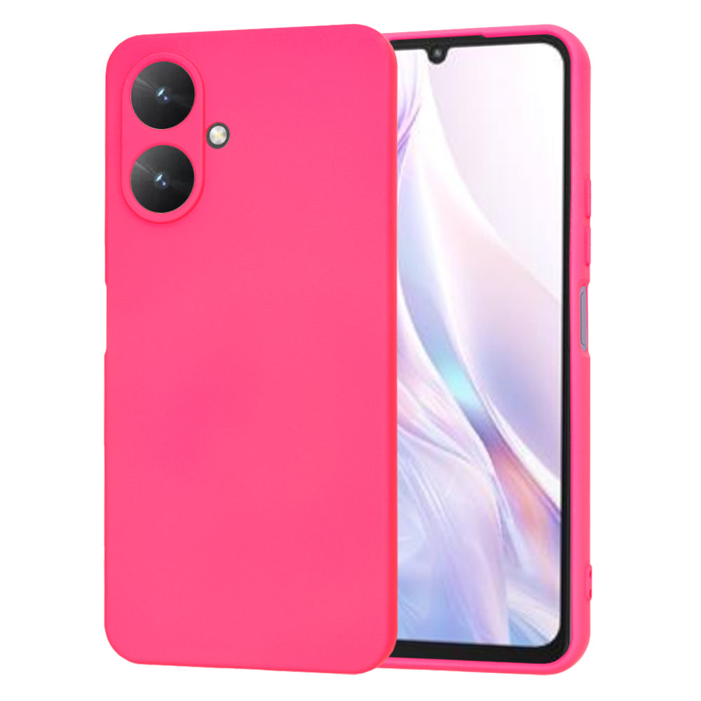 Pouzdro pro Xiaomi Redmi 13C 5G, Techsuit, SoftFlex, Tmavě růžové