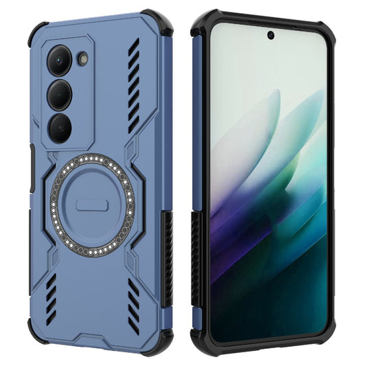 Pouzdro pro Xiaomi Redmi 15 5G / 15 4G, Techsuit, ArmorMag, Modrá