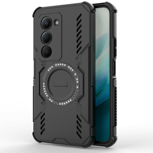 Pouzdro pro Xiaomi Redmi 15 5G / 15 4G, Techsuit, ArmorMag, Černá