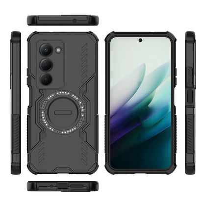 Pouzdro pro Xiaomi Redmi 15 5G / 15 4G, Techsuit, ArmorMag, Černá