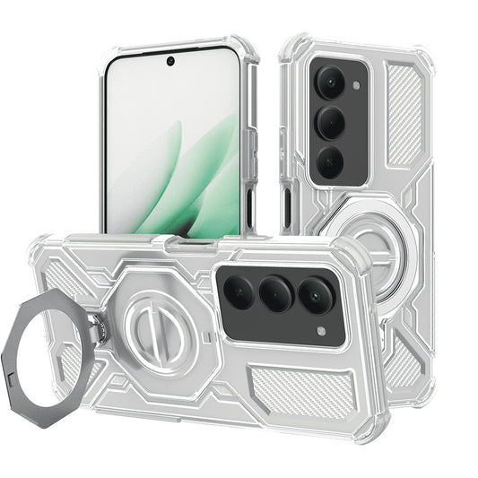 Pouzdro pro Xiaomi Redmi 15 5G / 15 4G, Techsuit, Carbon Shield Pro, Bílá