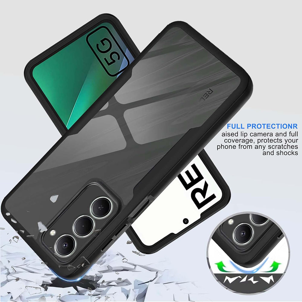 Pouzdro pro Xiaomi Redmi 15 5G / 15 4G, Techsuit, ColorVerse 360, Černá