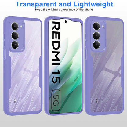 Pouzdro pro Xiaomi Redmi 15 5G / 15 4G, Techsuit, ColorVerse 360, Růžové