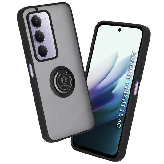 Pouzdro pro Xiaomi Redmi 15 5G / 15 4G, Techsuit, Glinth, Černá