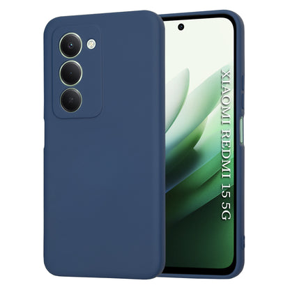 Pouzdro pro Xiaomi Redmi 15 5G / 15 4G, Techsuit, SoftFlex, Tmavě modrá