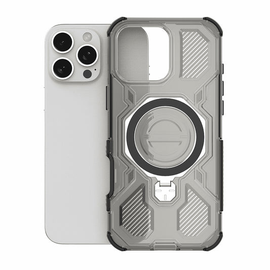 Pouzdro pro Xiaomi Redmi 15C 5G / 15C 4G, Techsuit, Carbon Shield Pro, Kouřové