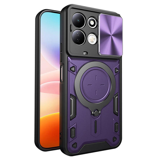 Pouzdro pro Xiaomi Redmi 17 5G / 17 4G, Techsuit, CamGuard Pro, fialové