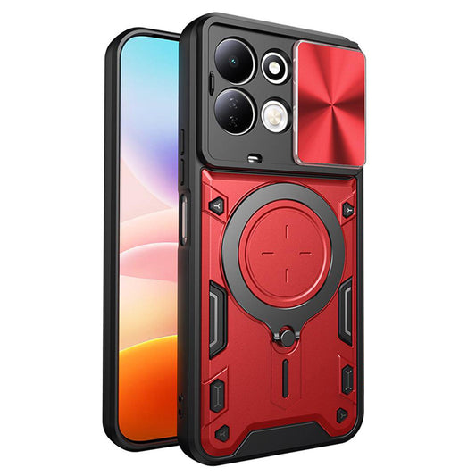 Pouzdro pro Xiaomi Redmi 17 5G / 17 4G, Techsuit, CamGuard Pro, červené