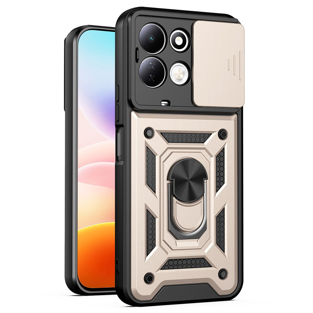 Pouzdro pro Xiaomi Redmi 17 5G / 17 4G, Techsuit, CamShield, Zlaté