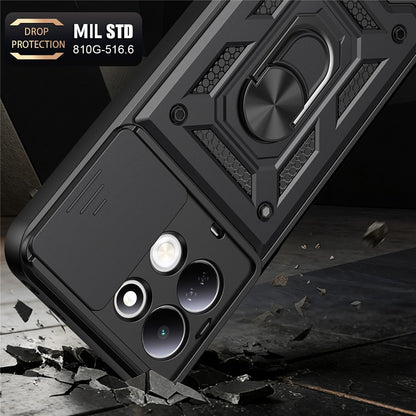 Pouzdro pro Xiaomi Redmi 17 5G / 17 4G, Techsuit, CamShield, Zlaté