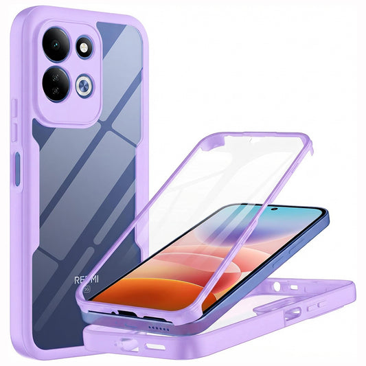Pouzdro pro Xiaomi Redmi 17 5G / 17 4G, Techsuit, ColorVerse 360, fialové