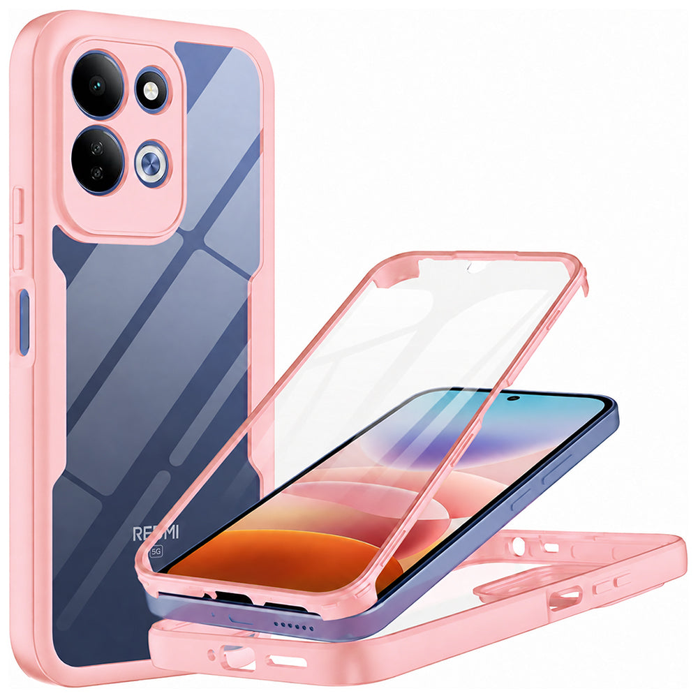 Case for Xiaomi Redmi 17 5G / 17 4G, Techsuit, ColorVerse 360, Pink