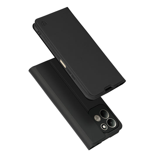 Pouzdro pro Xiaomi Redmi 17 5G / 17 4G, Techsuit, Magskin Book, Černé