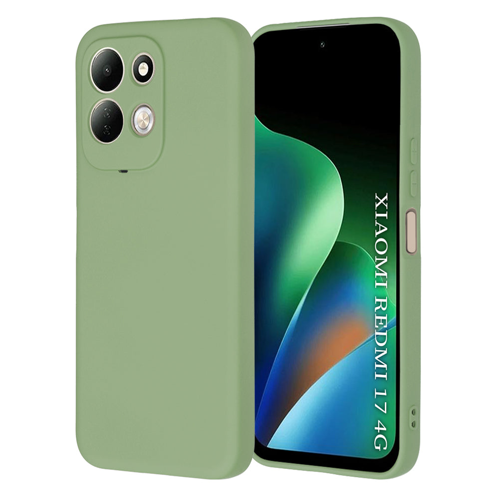 Pouzdro pro Xiaomi Redmi 17 5G / 17 4G, Techsuit, SoftFlex, světle zelené