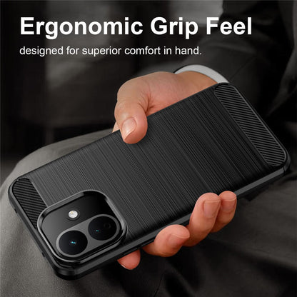 Case for Xiaomi Redmi 17C 5G, Techsuit, Carbon, Blue