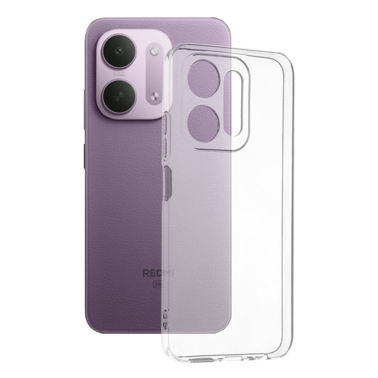 Pouzdro pro Xiaomi Redmi 17C 5G, Techsuit, Průhledné, Transparentní
