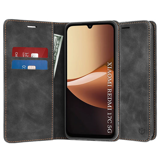 Pouzdro pro Xiaomi Redmi 17C 5G, Techsuit, Confy, Černé