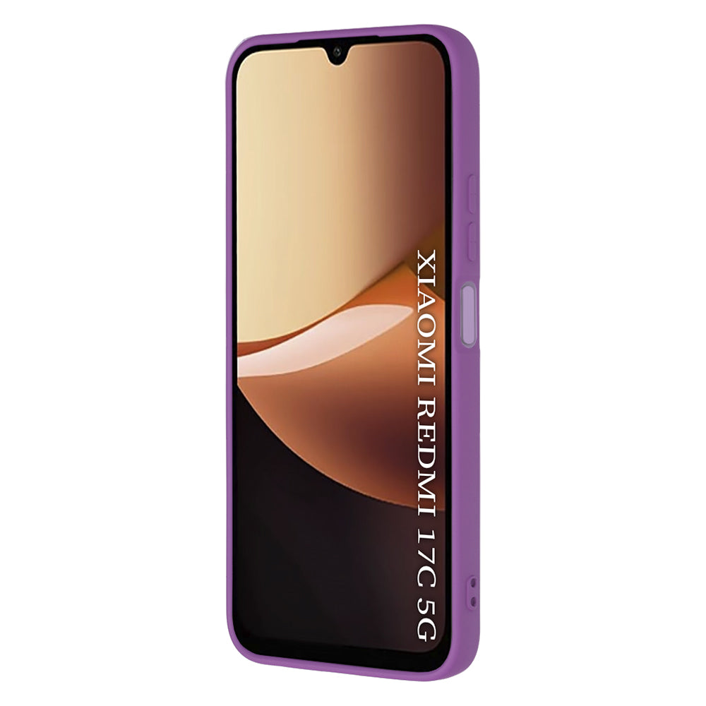 Pouzdro pro Xiaomi Redmi 17C 5G, Techsuit, SoftFlex, fialové