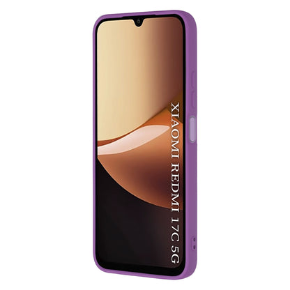 Pouzdro pro Xiaomi Redmi 17C 5G, Techsuit, SoftFlex, fialové