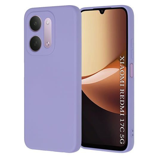 Pouzdro pro Xiaomi Redmi 17C 5G, Techsuit, SoftFlex, světle fialové