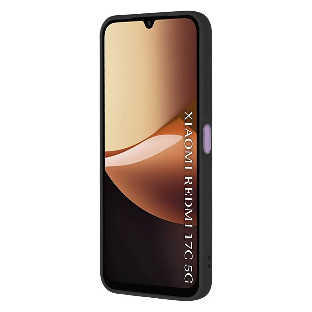 Case for Xiaomi Redmi 17C 5G, Techsuit, SoftFlex, Black