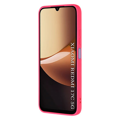 Pouzdro pro Xiaomi Redmi 17C 5G, Techsuit, SoftFlex, tmavě růžové