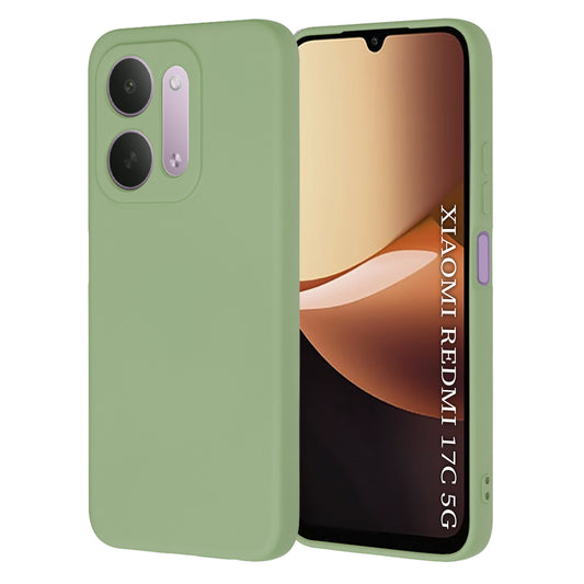Pouzdro pro Xiaomi Redmi 17C 5G, Techsuit, SoftFlex, světle zelené