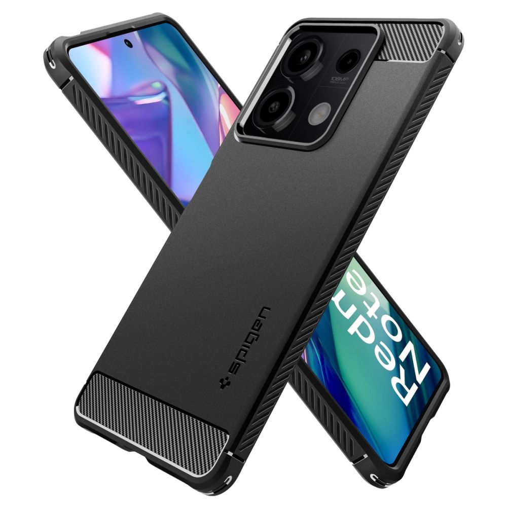 Pouzdro pro Xiaomi Redmi Note 13 5G, Spigen, Rugged Armor, Černá ACS07665