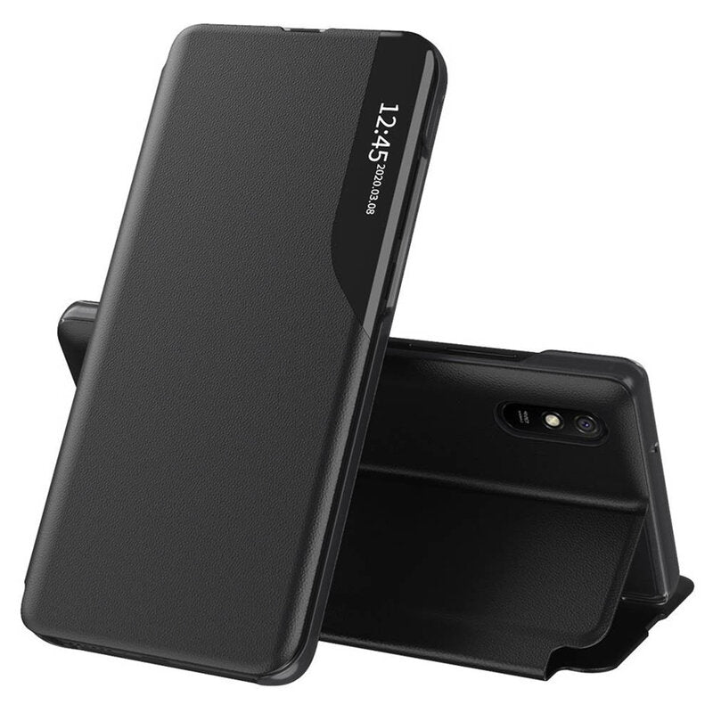 Pouzdro pro Xiaomi Redmi 9AT / 9A, Techsuit, eFold, Černé