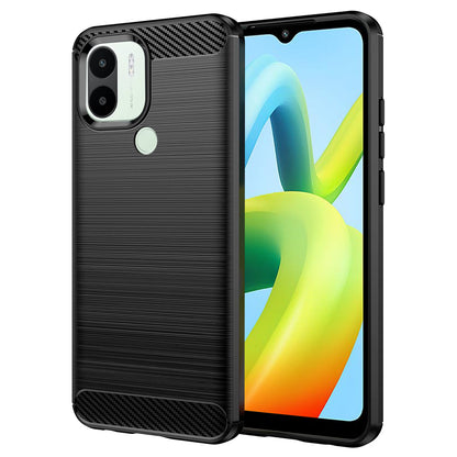 Pouzdro pro Xiaomi Redmi A2+ / A1+, Techsuit, Carbon, Černá