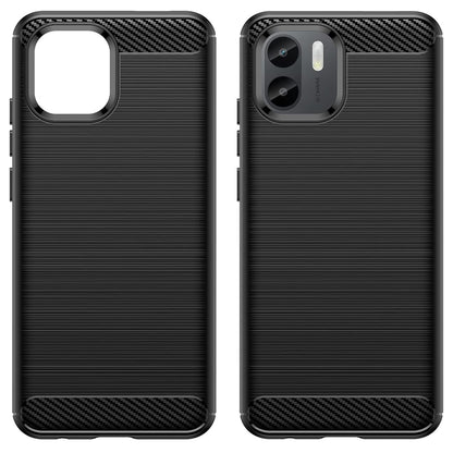 Pouzdro pro Xiaomi Redmi A2+ / A1+, Techsuit, Carbon, Černá