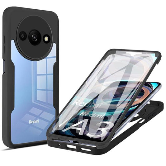 Pouzdro pro Xiaomi Redmi A3x / A3, Techsuit, ColorVerse 360, Černé