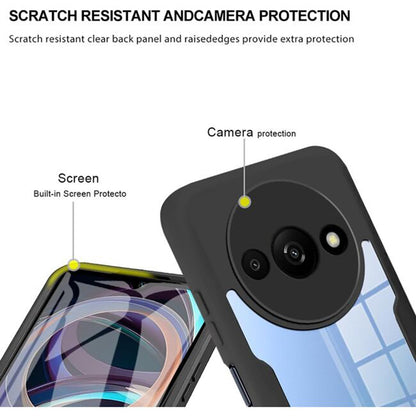 Pouzdro pro Xiaomi Redmi A3x / A3, Techsuit, ColorVerse 360, Černé