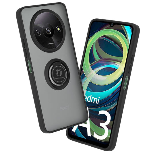 Pouzdro pro Xiaomi Redmi A3x / A3, Techsuit, Glinth, Černé