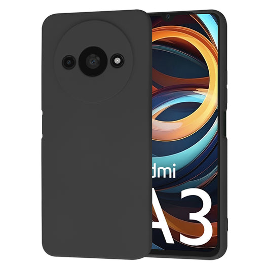 Pouzdro pro Xiaomi Redmi A3x / A3, Techsuit, SoftFlex, Černé